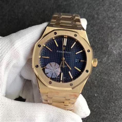 gold audemars piguet replica